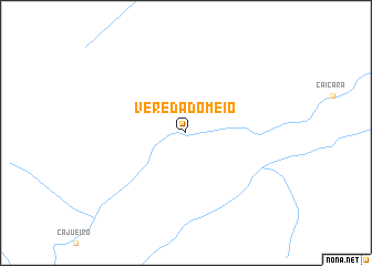 map of Vereda do Meio