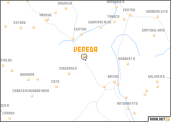 map of Vereda