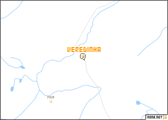 map of Veredinha