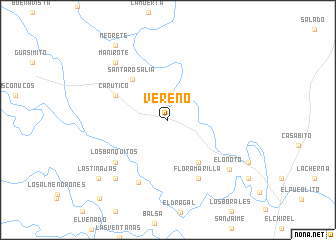 map of Vereño