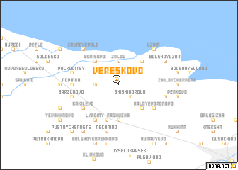 map of Vereskovo