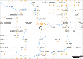 map of Vereş