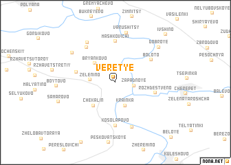 map of Veret\