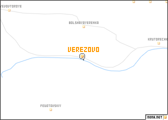 map of Verëzovo