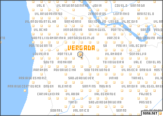 map of Vergada