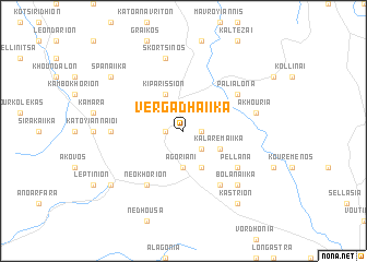 map of Vergadhaíika