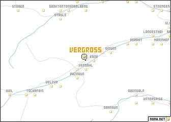 map of Vergröss
