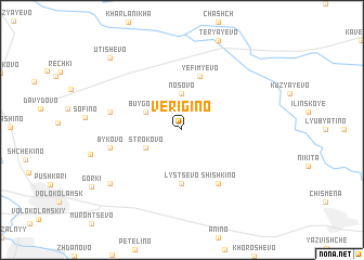 map of Verigino