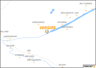 map of Verigino