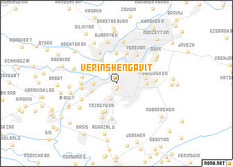 map of Verin Shengavitʼ