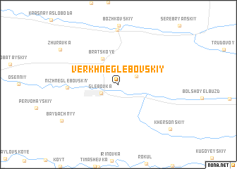 map of Verkhne-Glebovskiy