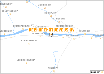 map of Verkhne-Matveyevskiy