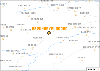 map of Verkhneye Lopovo