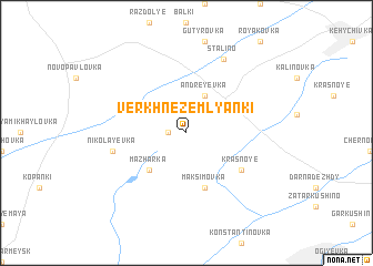 map of Verkhne-Zemlyanki