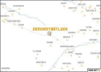 map of Verkhniy Batlukh