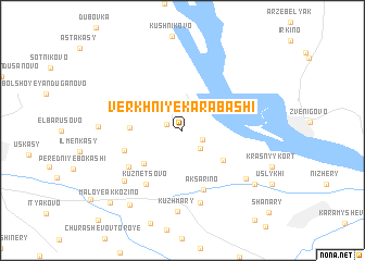 map of (( Verkhniye Karabashi ))