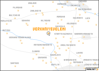 map of Verkhniye Velemi