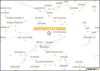 map of Verkhniy Gyaduk