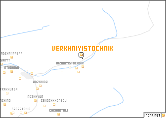 map of Verkhniy Istochnik