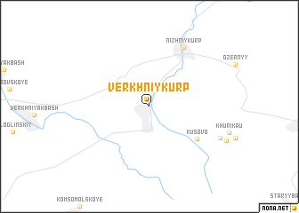 map of Verkhniy Kurp