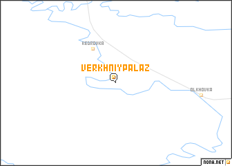map of Verkhniy Palaz