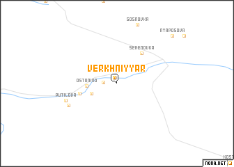 map of Verkhniy Yar
