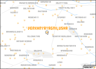 map of Verkhnyaya Gnilusha