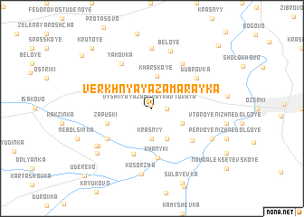 map of Verkhnyaya Zamarayka