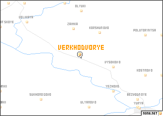 map of Verkhodvor\