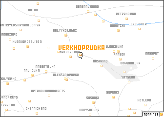 map of Verkhoprudka