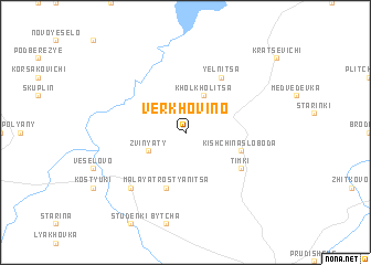 map of Verkhovino