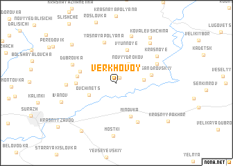 map of Verkhovoy