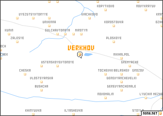 map of Verkhov