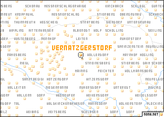 map of Vernatzgerstorf