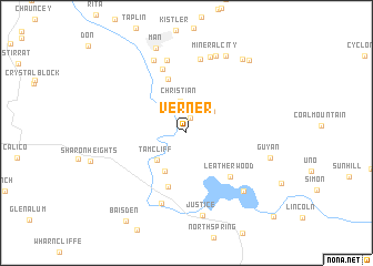 map of Verner