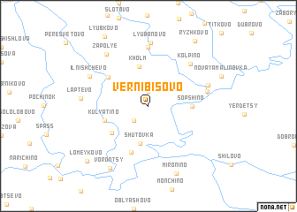 map of Vernibisovo