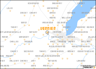map of Vernier