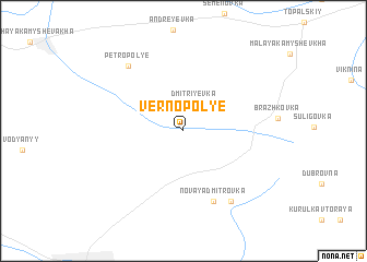 map of Vernopolʼye