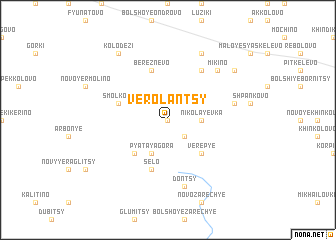 map of Verolantsy