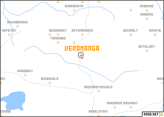 map of Veromanga
