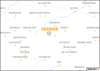 map of Verovka