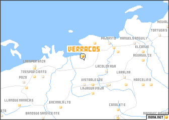 map of Verracos