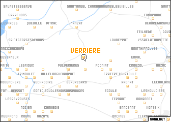 map of Verrière