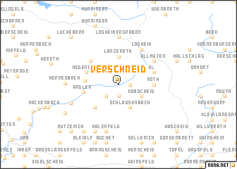map of Verschneid