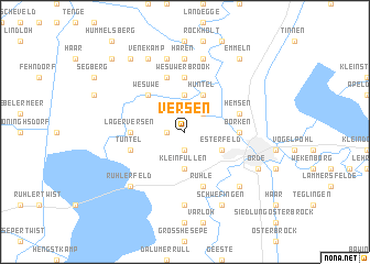 map of Versen