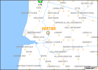 map of Verton