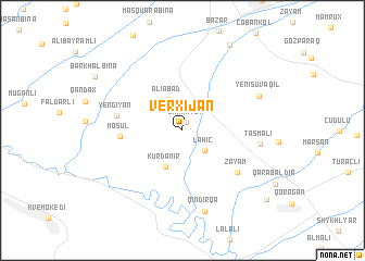 map of Verxijan