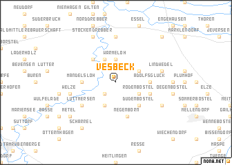 map of Vesbeck