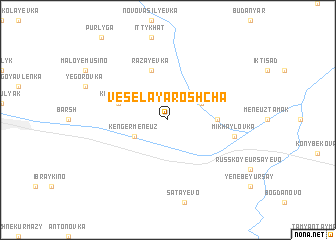 map of Vesëlaya-Roshcha