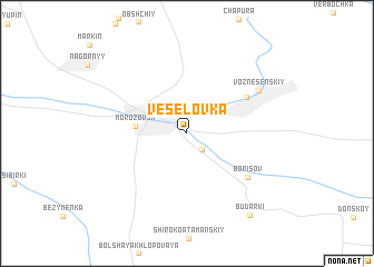 map of Veselovka